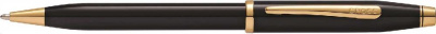 Шариковая ручка Cross Century II Black lacquer,   с по 23К